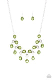Paparazzi Necklace - Queen Of The Gala - Green