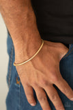 Paparazzi Urban Bracelet - Winning - Gold