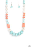 Paparazzi Necklace - A SHEEN Slate - Blue