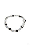 Paparazzi Bracelet  - Deep-Seeded Dimension - Black