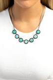 Paparazzi Necklace - Looking for DOUBLE - Blue