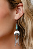 Paparazzi Earring - Highland Haute - Blue