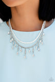 Paparazzi Necklace - Lessons in Luxury - White Choker