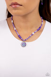 Paparazzi Necklace - Pearly Possession - Purple