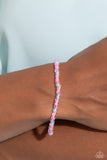 Paparazzi Bracelet - GLASS is in Session - Pink