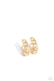 Paparazzi Earring - Casual Confidence - Gold Hoop