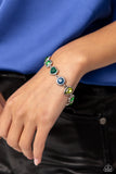 Paparazzi Bracelet - Actively Abstract - Green