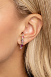 Paparazzi Earring - Trendy Twists - Pink