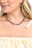 Paparazzi Necklace - Abstract Admirer - Purple