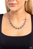 Paparazzi Necklace - Going Global - Blue