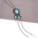 Paparazzi Necklace - Seize the Serenity - Blue