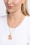 Paparazzi Necklace - Love Coupon - Gold