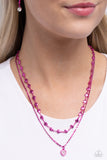Paparazzi Necklace - Cupid Combo - Pink