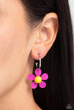 Paparazzi Earring - More FLOWER To You! - Pink