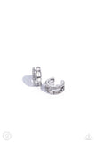 Paparazzi Earring -  Sweat The Small CUFF - White