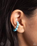 Paparazzi Earring - Southwestern Spiral - Blue