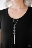 Paparazzi Necklace - Triple Shimmer - Silver