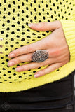 Paparazzi Ring - Center Target - Silver