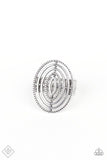 Paparazzi Ring - Center Target - Silver