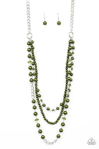 Paparazzi Necklace - New York City Chic - Green