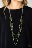 Paparazzi Necklace - New York City Chic - Green