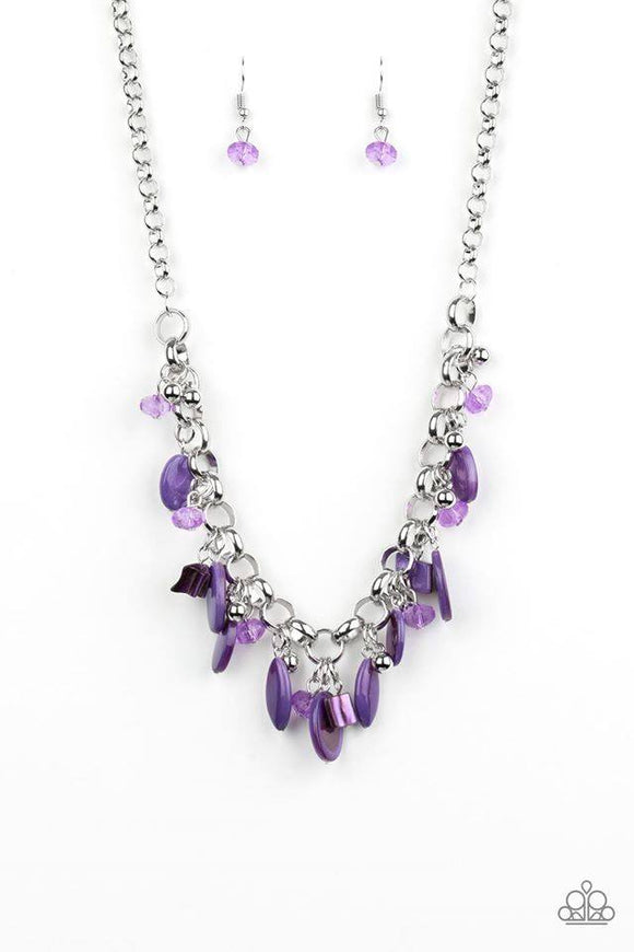 Paparazzi 2pc Set: Tropical Hideaway - Purple Necklace &High Tide Hamm – A  Finishing Touch Jewelry