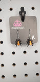 Paparazzi Earring - Spiders - Starlet Shimmer