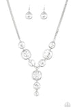 Paparazzi Necklace - Legendary Luster - White