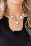 Paparazzi Necklace - Legendary Luster - White