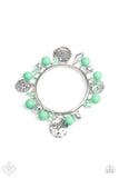 Paparazzi Bracelet - Charming Treasure - Green