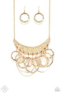 Paparazzi Necklace - Metro Eclipse - Gold