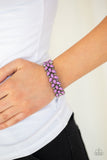 Paparazzi Bracelet - Vintage Venture - Purple
