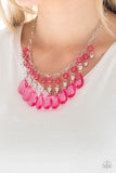 Paparazzi Necklace - Beauty School Drop Out - Pink