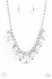 Paparazzi Necklace - You May Kiss The Bride - White