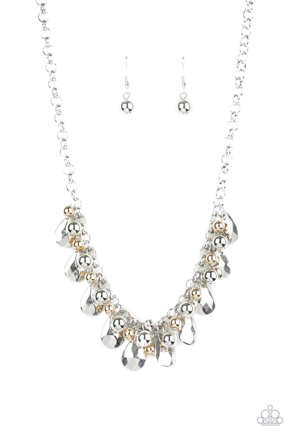 Paparazzi Necklace - Stage Stunner - Silver