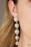 Paparazzi Earring - Drippin In Starlight - Gold