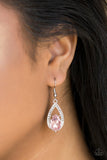 Paparazzi Earring - Gatsby Grandeur - Pink