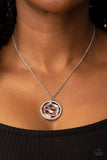 Paparazzi Necklace - Head-Spinning Sparkle - Red