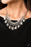Paparazzi Necklace - All Toget-HEIR Now - Silver
