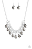Paparazzi Necklace - All Toget-HEIR Now - Silver