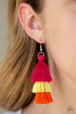 Paparazzi Earring - Hold On To Your Tassel - Multi