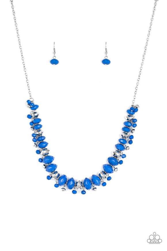 Paparazzi Necklace - BRAGs To Riches - Blue