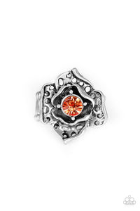 Paparazzi Ring - Glowing Gardens - Orange