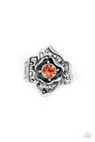 Paparazzi Ring - Glowing Gardens - Orange