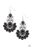 Paparazzi Earring - Paradise Parlor - Black