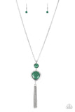 Paparazzi Necklace - Have Some Common SENSEI - Green