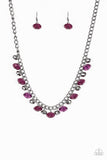 Paparazzi Necklace - Runway Rebel - Purple