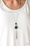 Paparazzi Necklace - Have Some Common SENSEI - Green