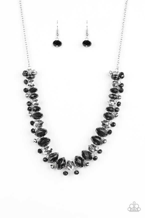 Paparazzi Necklace - BRAGs To Riches - Black