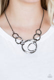 Paparazzi Necklace - Progressively Vogue - Black